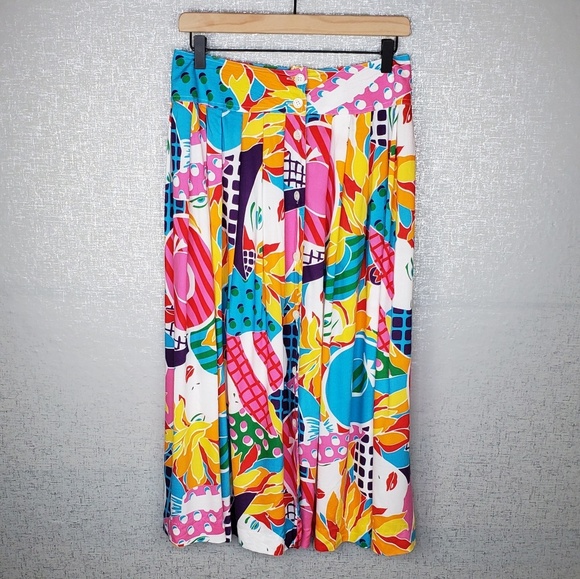 Vintage Haberdasher button up maxi skirt - Picture 2 of 4